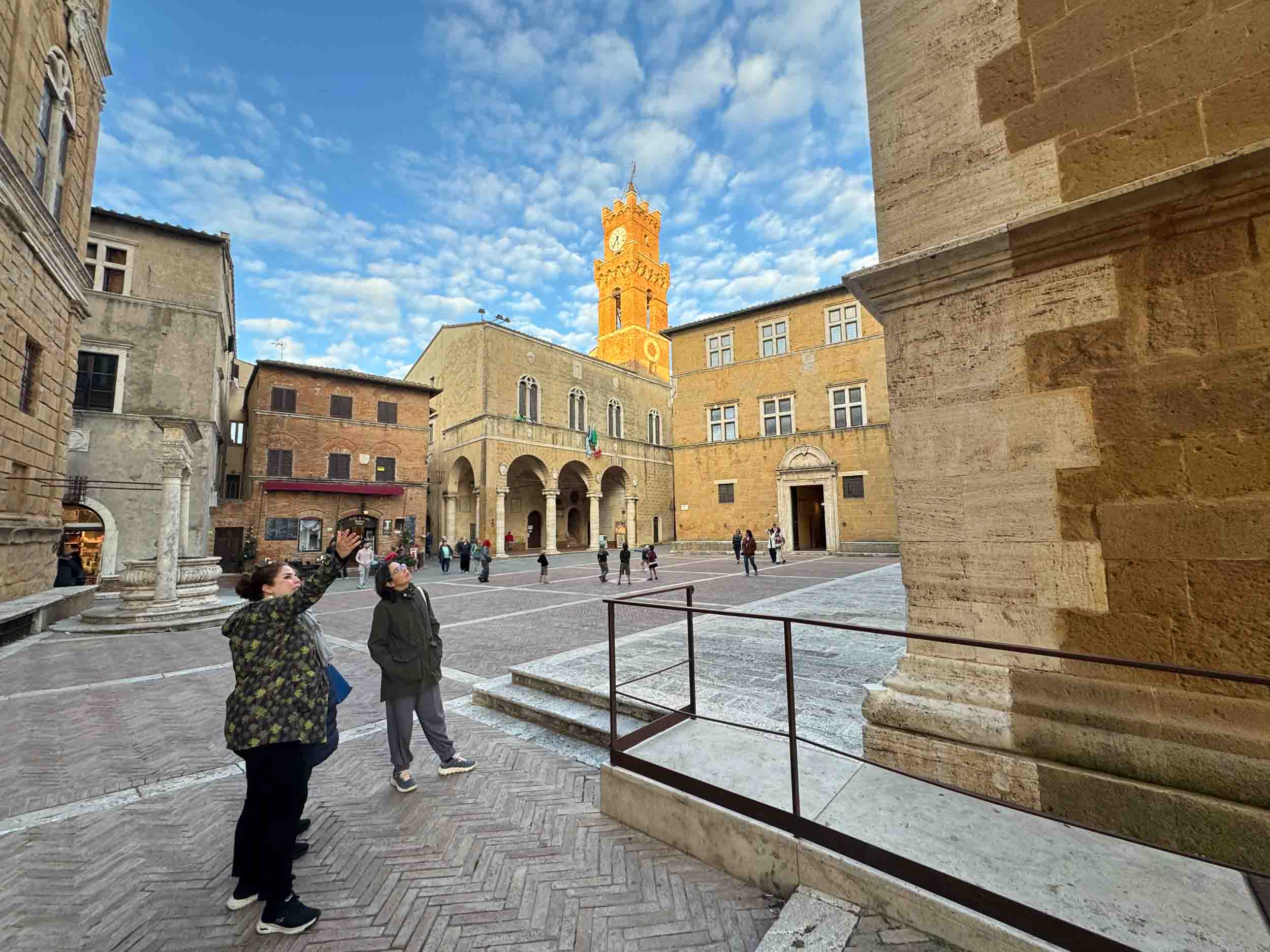 Profesoras en Pienza